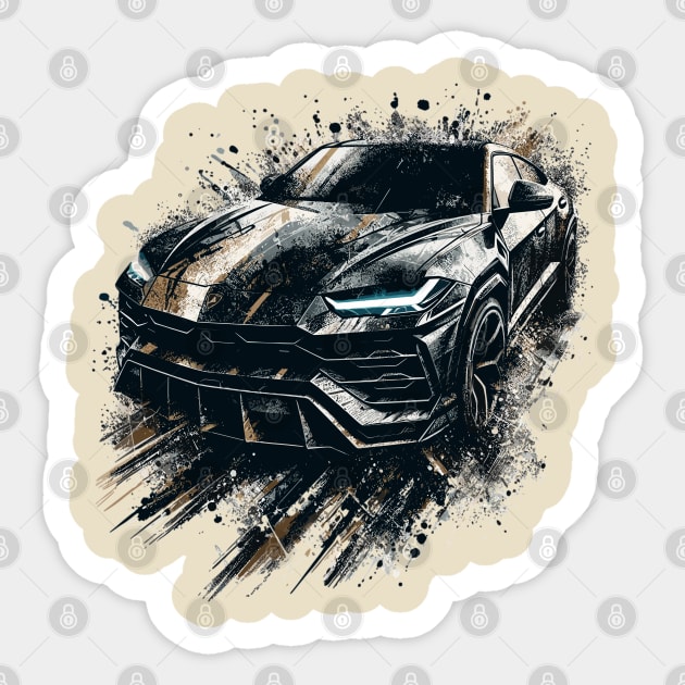 Lamborghini Urus Sticker by Vehicles-Art